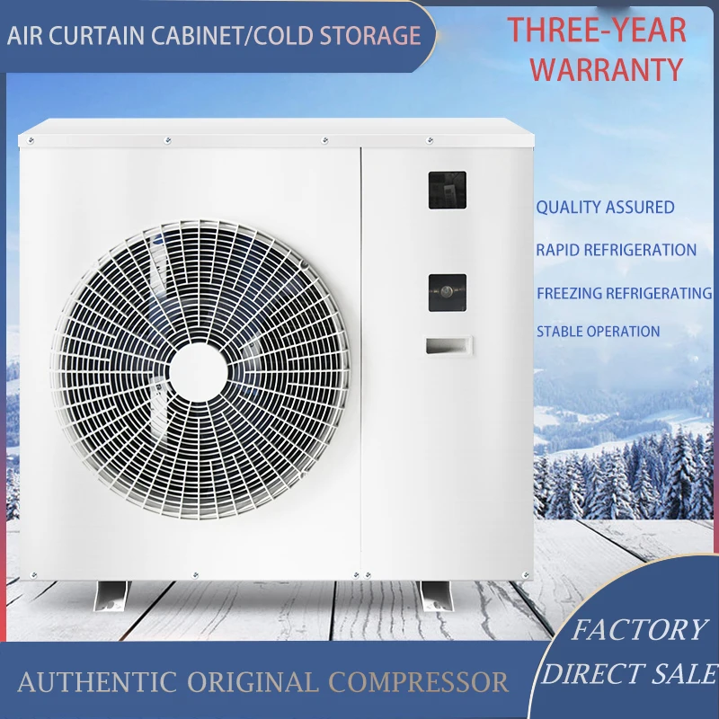 High pressure strong Solar cold storage equipment Powered condensing unit for cold room storage