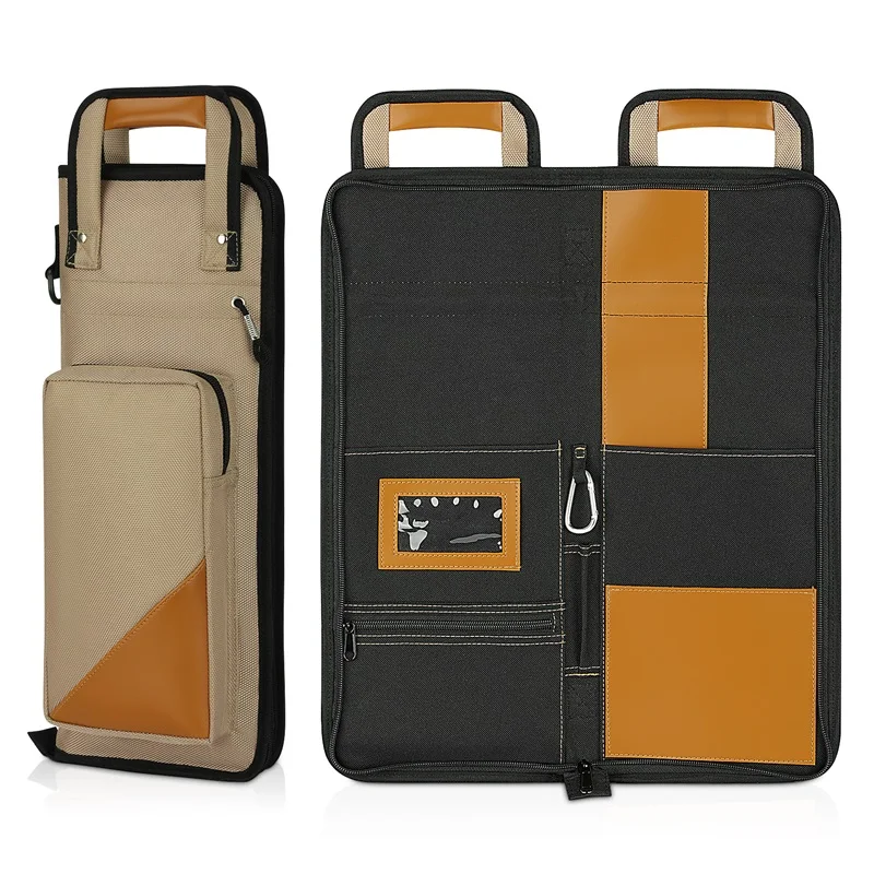 Portable Waterproof Drumsticks Bag Holder Thickened Large Capacity Drum Sticks Bag