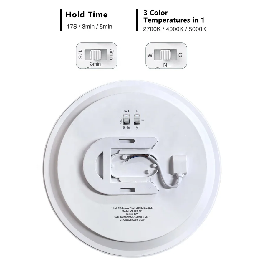 surface stairway stair steps kitchen long vertical flood radar motion sensor alarm smart led light with a cateye sensor design