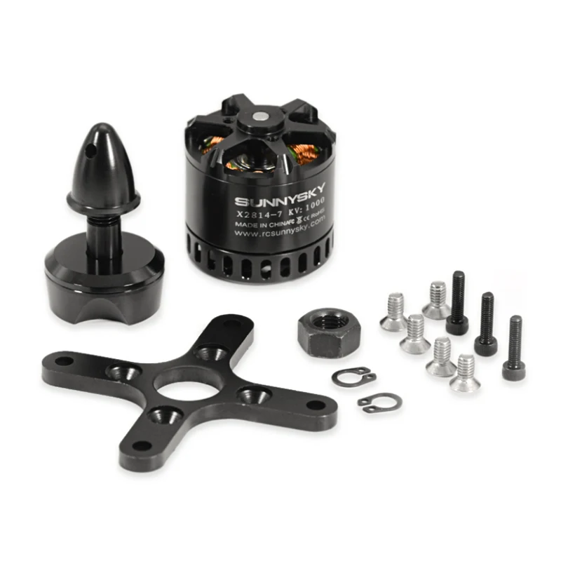 Sunnysky EOLO X2814 KV450 KV500 KV1000 Motor for Fixed-wing Model Aircraft and UAV Power Motor
