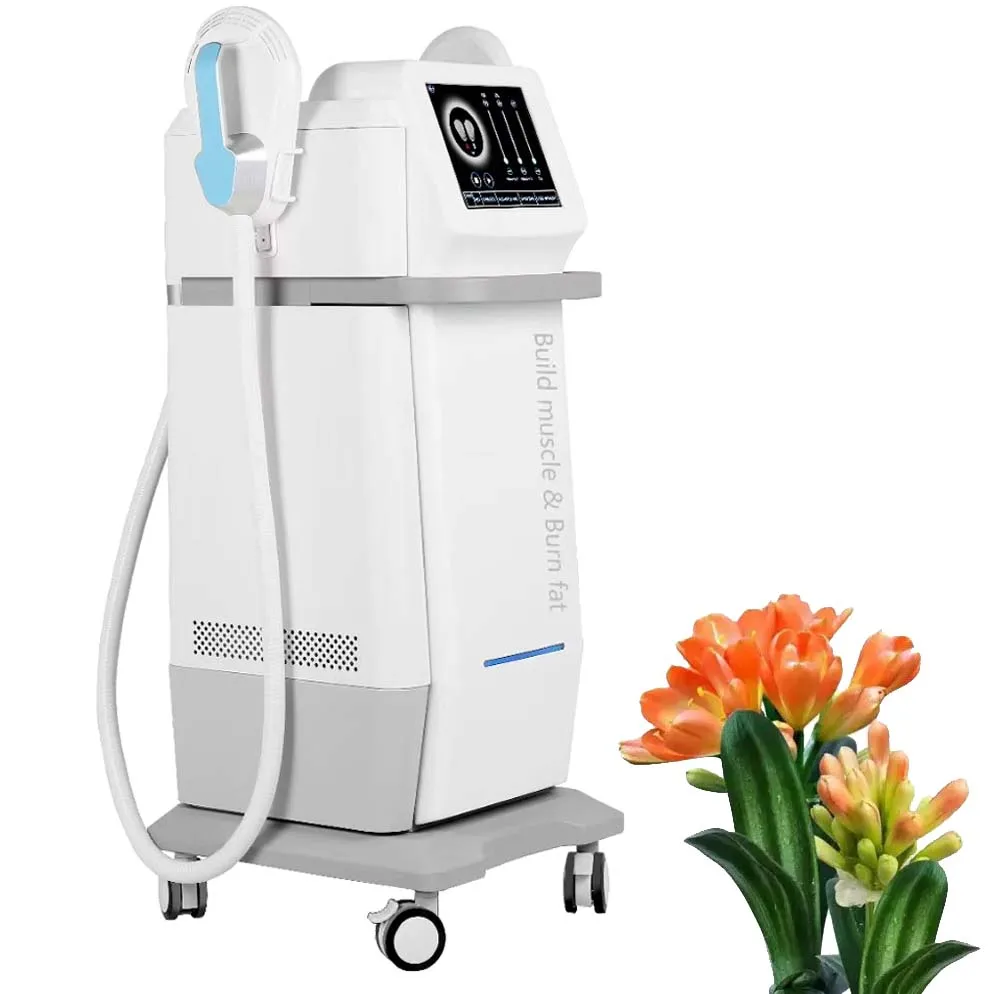 2023 Professional Body Slimming Neo EMS Muscle Sculpt Stimulator Portatil 15 Tesla RF Sculpting Machine With 2 Handles