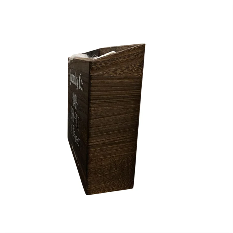 Mountable Lint Box Holder Trash Can Or Organization And Storage Bin Washer Dryer Supplies Laundry Room Wooden Lint Bin