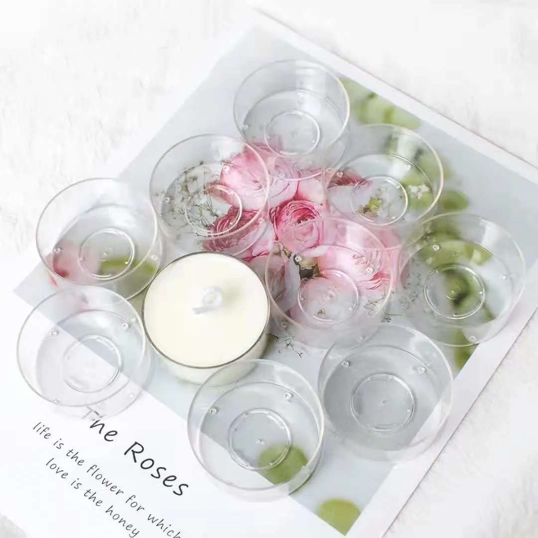 Мы поставляем высококачественные прозрачные пластиковые чашки для свечей