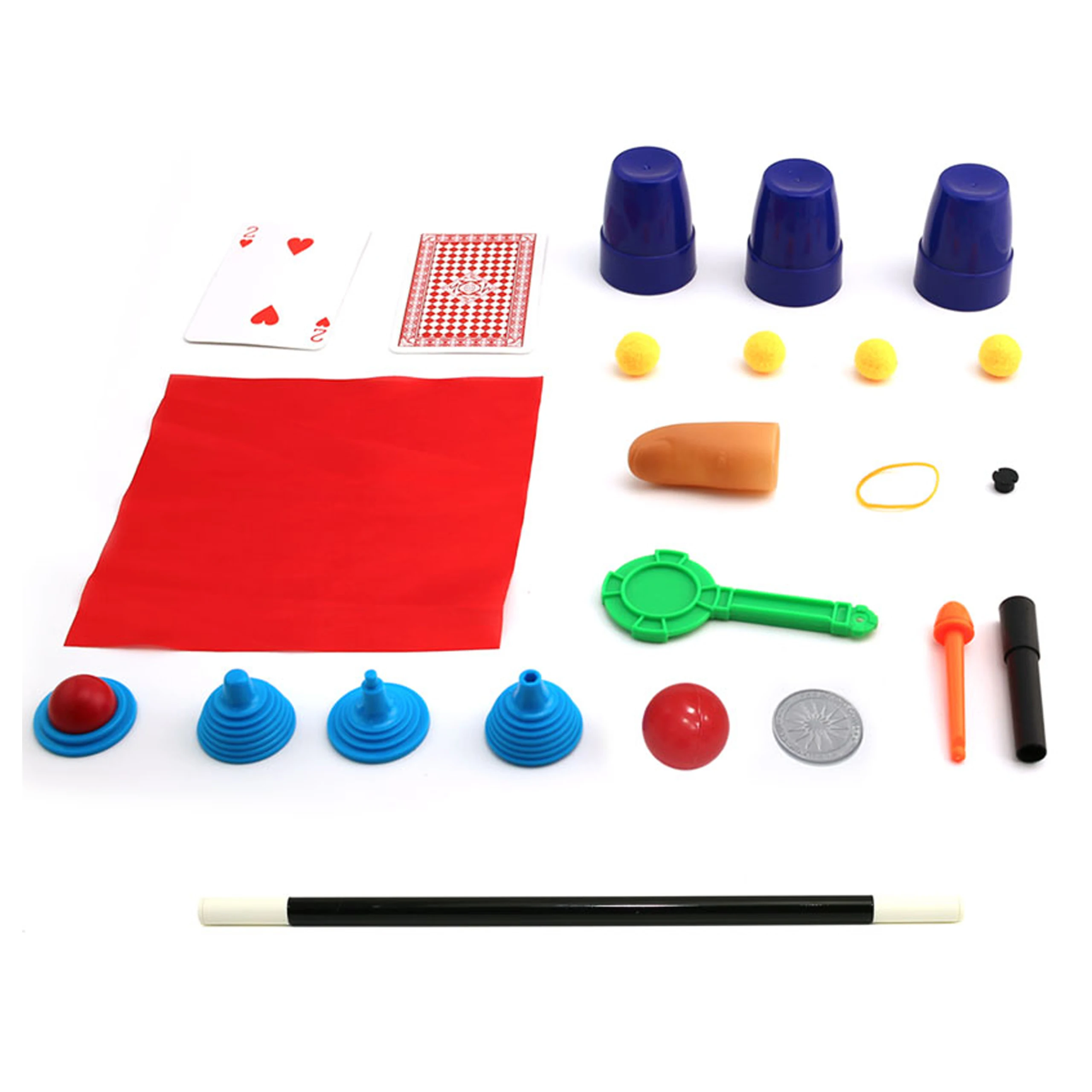 Magic Tricks Props Wholesale Plastic Magic Wands Poker Toy Close-up Stage
