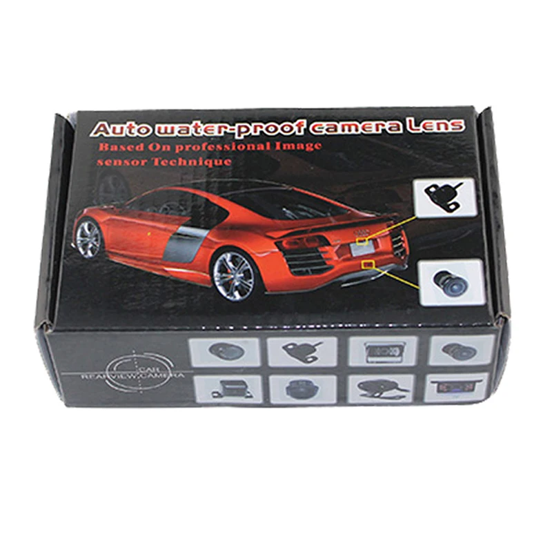 8 Lights 170 Degree Wide Angle Auto Parking Cameras For Connecting Dash Cam Back Up Rear View Camera Reverse Car Camera