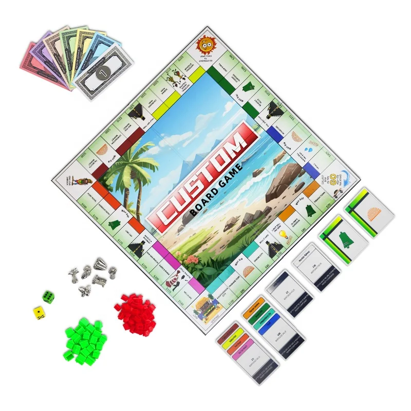 Board Game for Adults Manufacturer Wholesale Customized Suitable for Family Entertainment senfutong