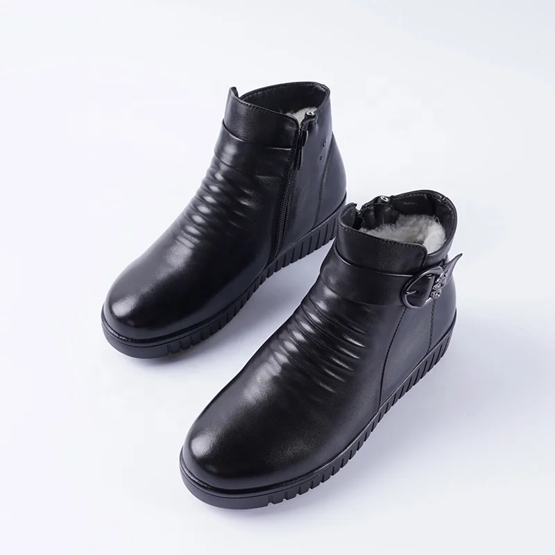 Новое поступление, женская обувь из натуральной кожи, перезаряжаемая обувь с электроподогревом