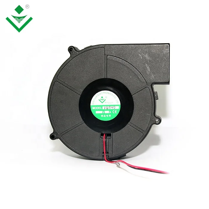 14540 14CM 12v 24v 48v pure copper wire dc brushless blower waterproof IP68 centrifugal blower 145x136x40mm