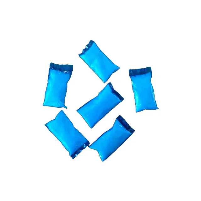 Blue Medical urinal solidify agent SAP super absorbent polymer bags