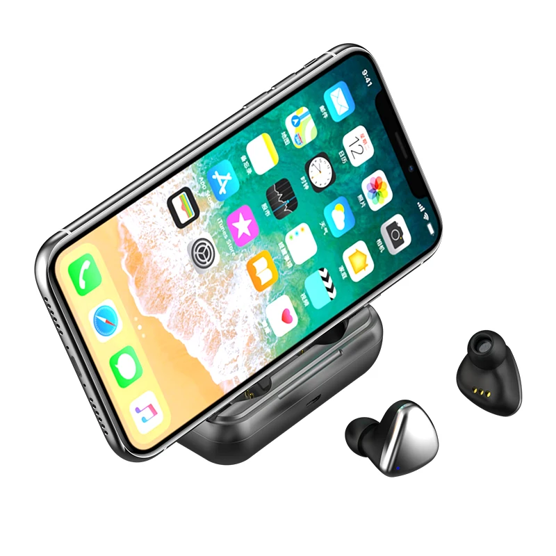  Беспроводные стереонаушники BT V5.0 Спортивные наушники-вкладыши гарнитура наушники Power для смартфона