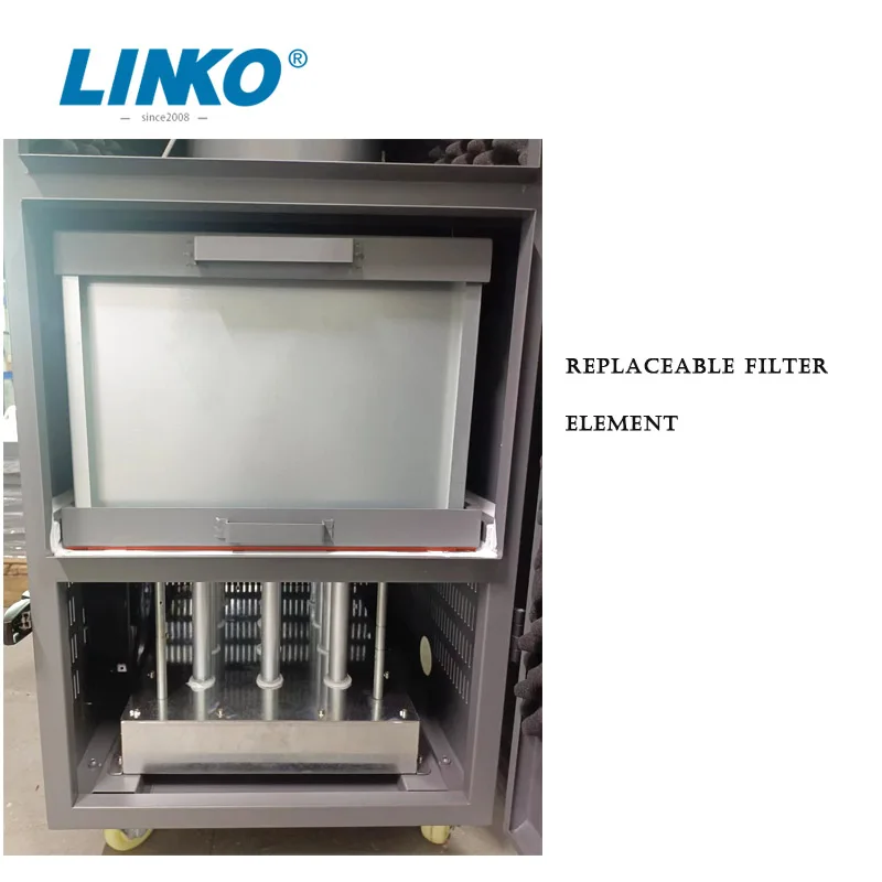 LINKO DTF Smoke Purification Device Air Duct Smoke Cleaning Equipment Work with DTF Powder Shaking Machine