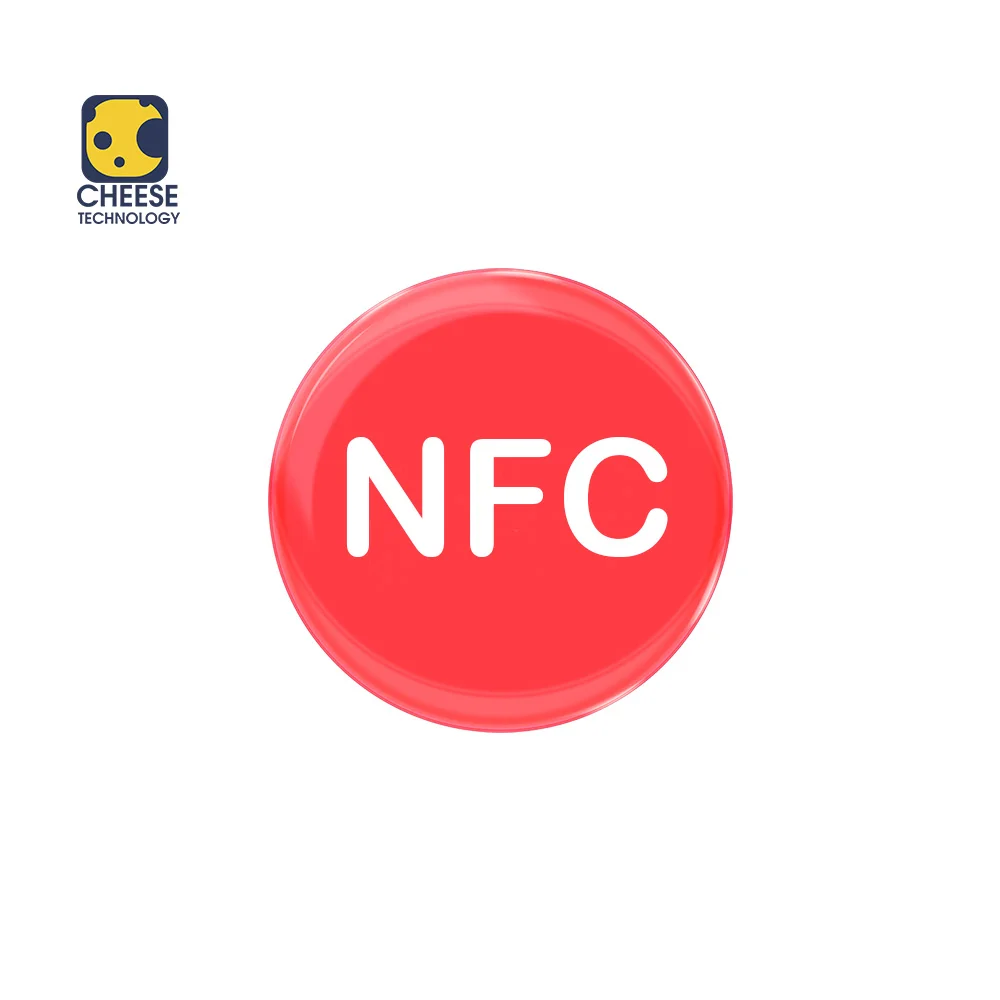  Горячая Распродажа водонепроницаемая эпоксидная наклейка для монет NFC на