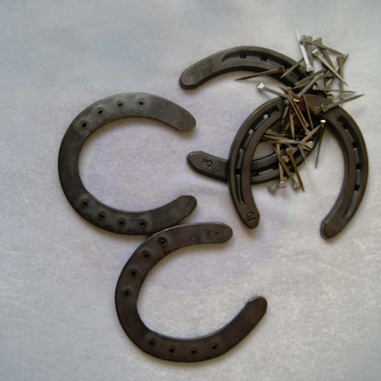 
Chinese horseshoe factory direct selling wholesale metal horse charm luck shoe 