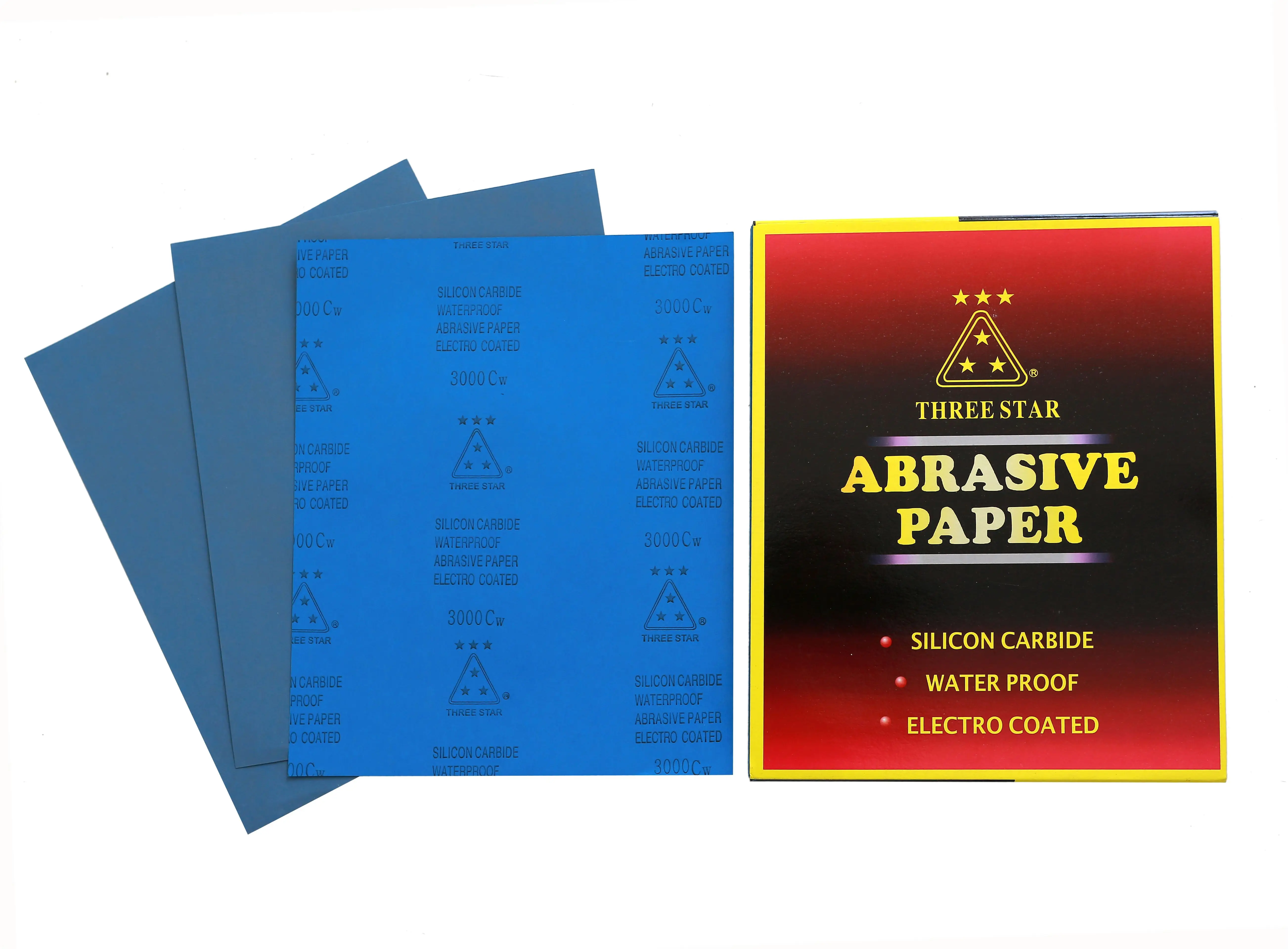 Wholesale Polish Pad High Quality Abrasive Sandpaper Emery Sand paper for Wood Car drywall Wet and Dry Sanding paper roll lijas