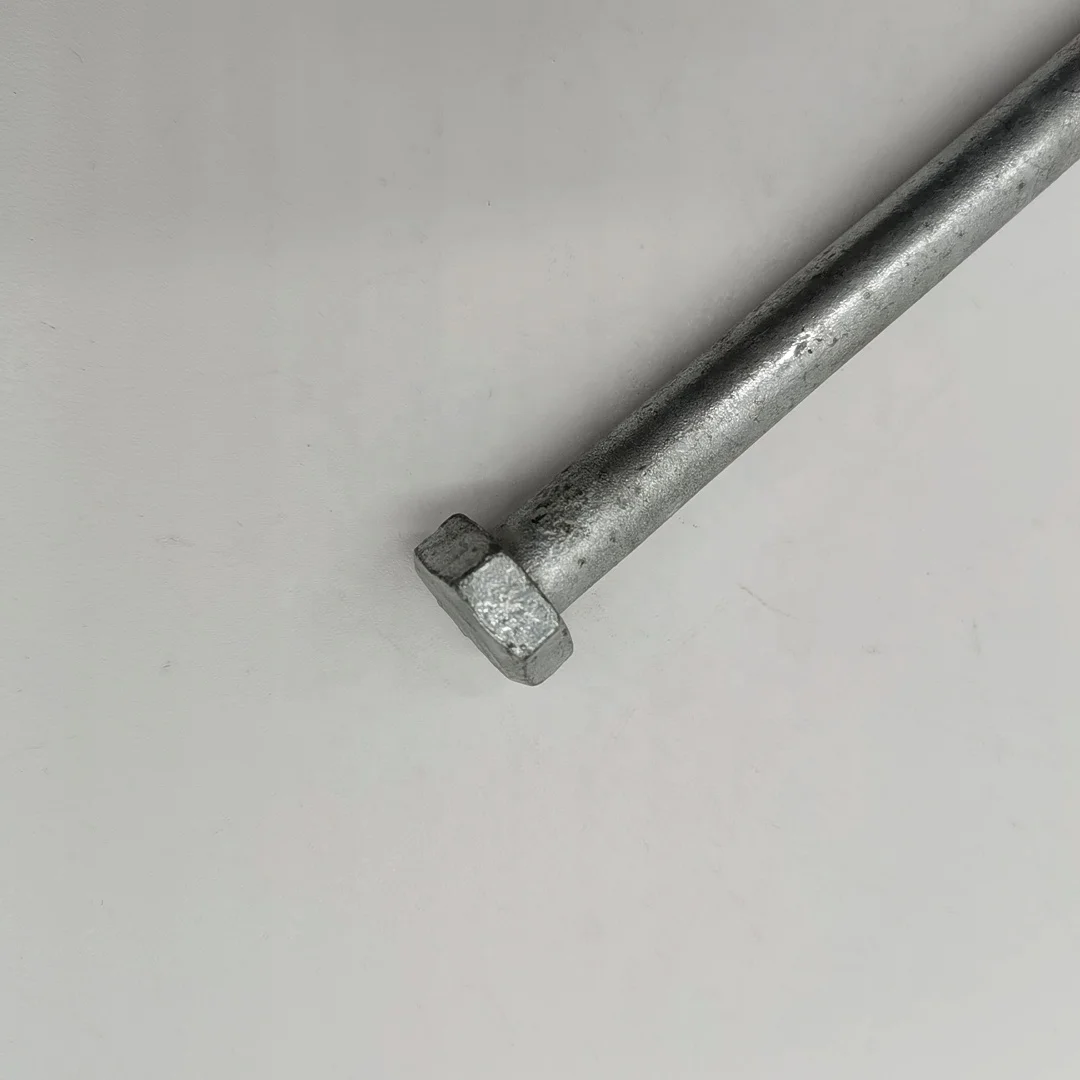 Высокое качество горячеоцинкованный шестигранный болт с гайкой M16X300 класс 4 8 6 сталь