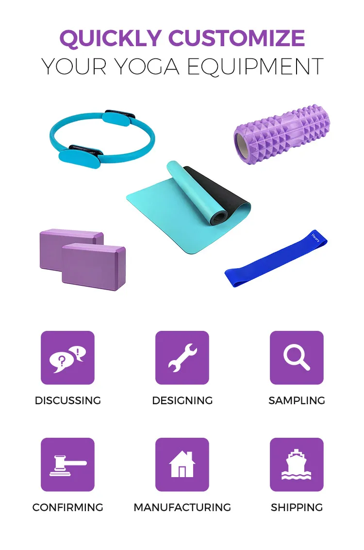 Customized pink power workout stretch exercises equipment body stretch exercise yoga pilates ring