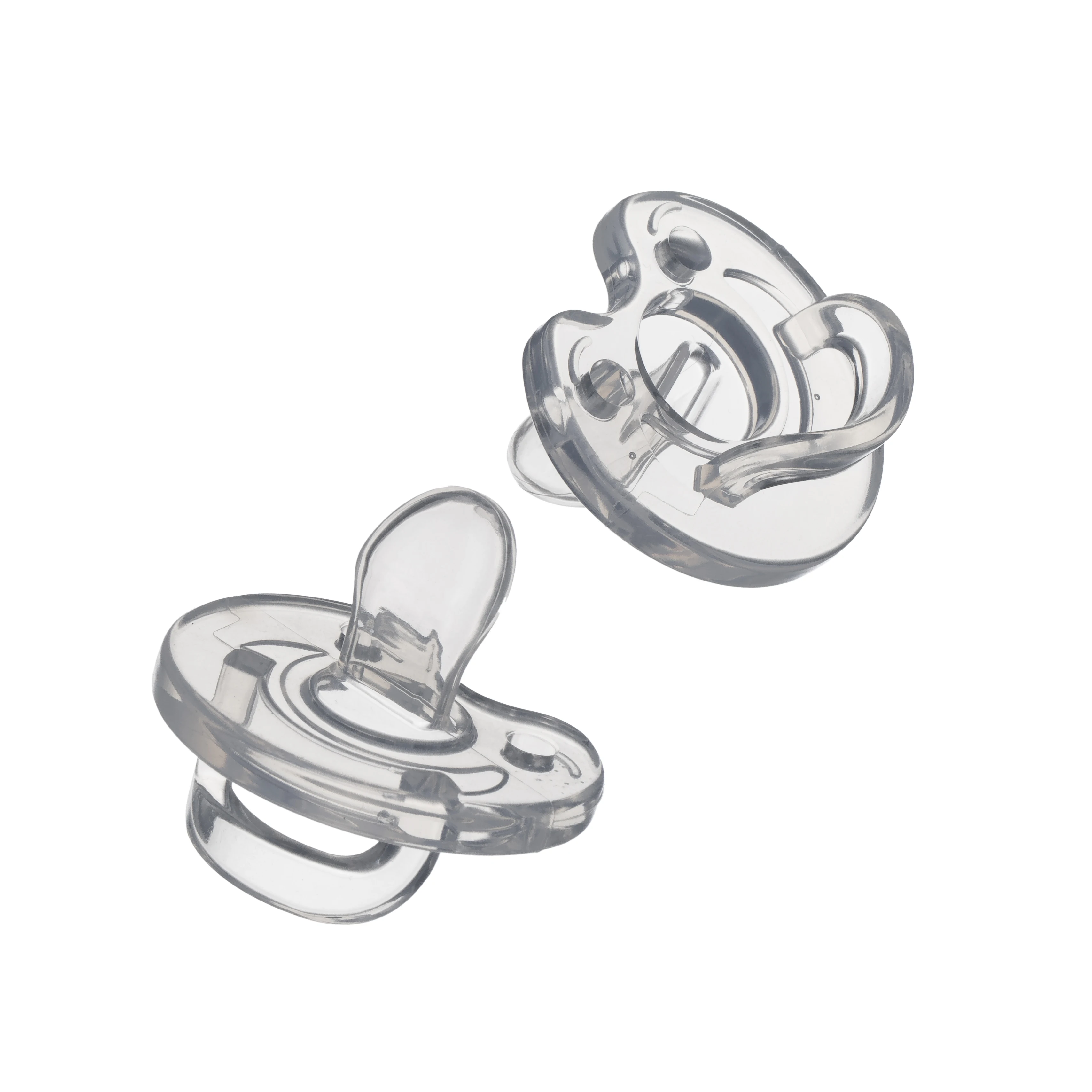 Funny customized Silicone high transparent baby soother dummies Pacifier Baby newborn Teething pacifer