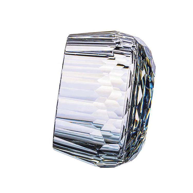 Wholesale K9 Round Mini Carved Home Office Hotel Christmas Decor Set Jewelry Food Dessert Sugar Candy Fruit Clear Crystal Bowl