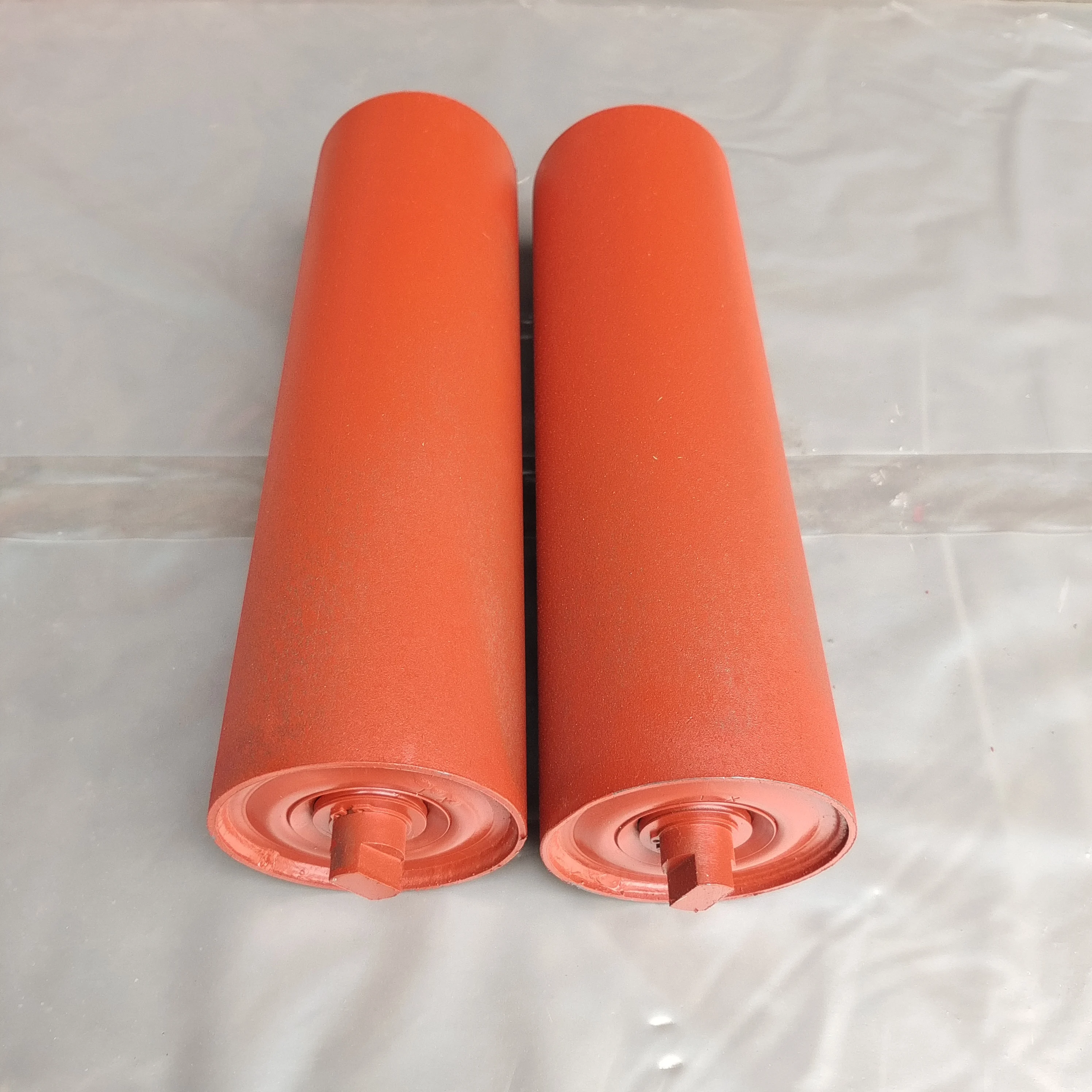 Dia 89X240mm Steel Carrying Roller Belt Conveyor Idler Rollers Mining Belt Conveyor Roller