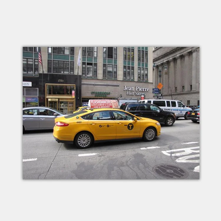 wholesale china factory price lighted led car top sign