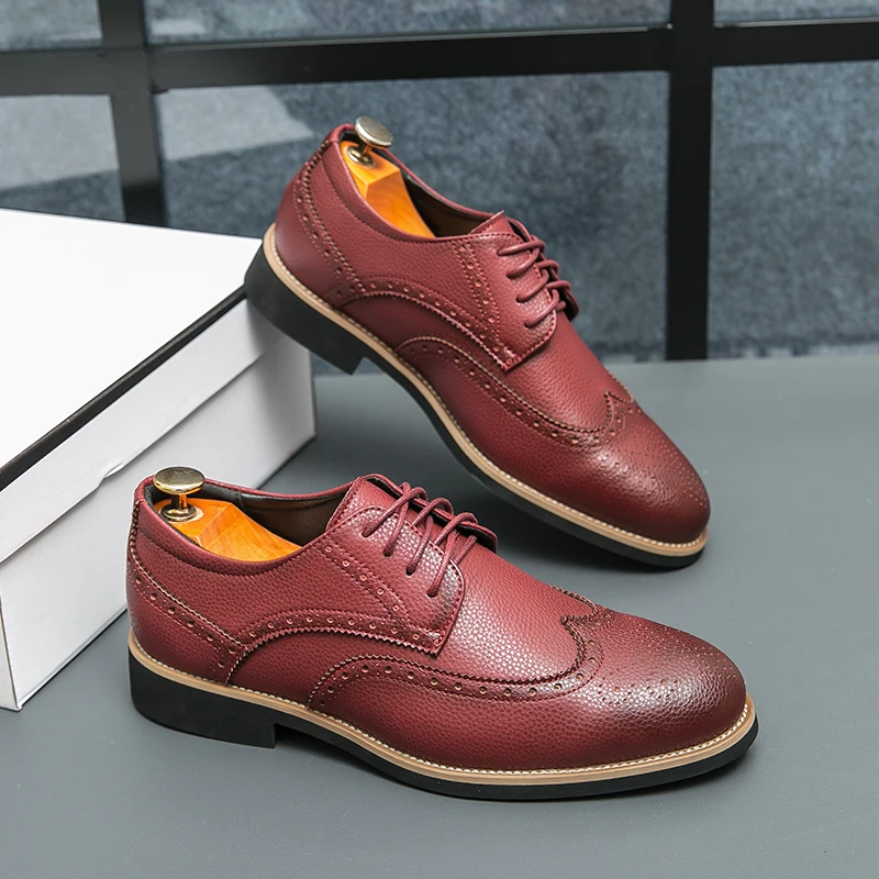 2025 Trending Products Zapato De Cuero Hombre Fashion Mocassin Shoes For Men Formal Business Hommes Chaussures De Ville Hommes