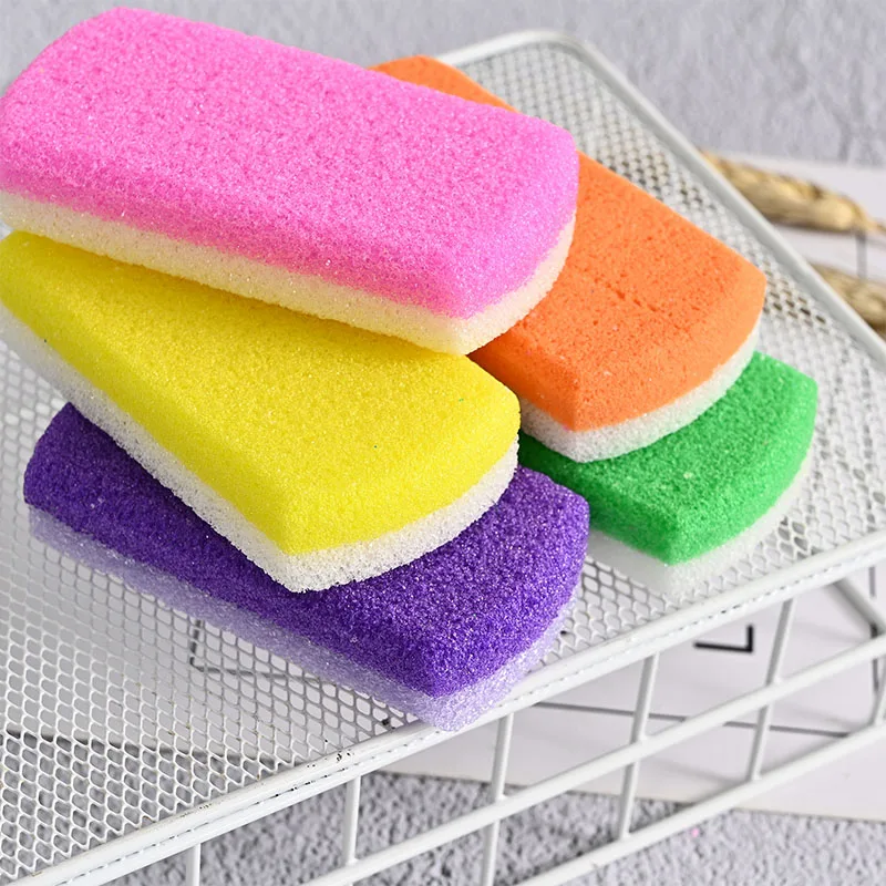 Factory sale 2 in 1 pumice stone rasp foot file callous remover pedicure care tool dead hard skin exfoliator feet scrubber