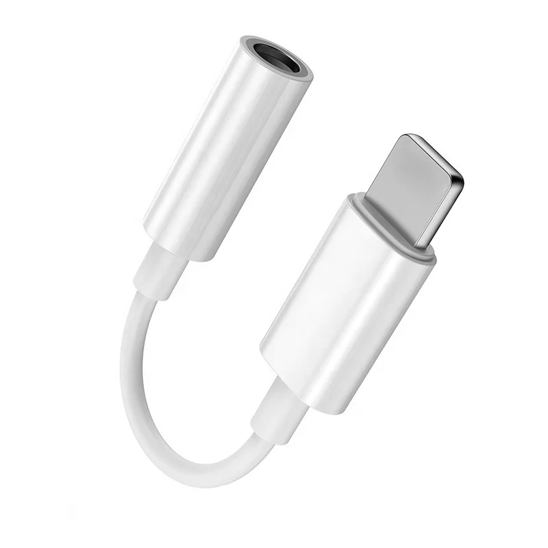 ZMD Premium Plug And Play For Apple Lightning To Aux Adapter For iPhone 3.5MM Jack Earphone Adapter