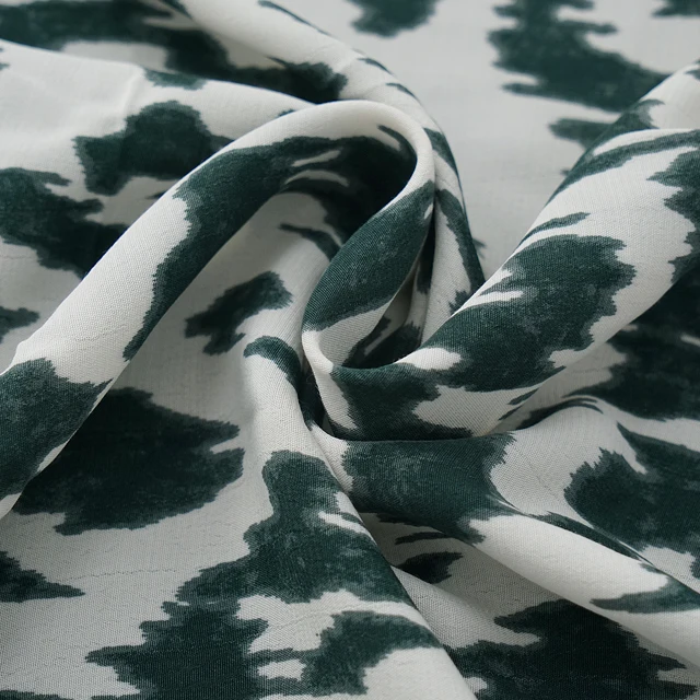 
2020 Hot sale customized pattern 75D rayon voile printed viscose woven fabric for shirt 