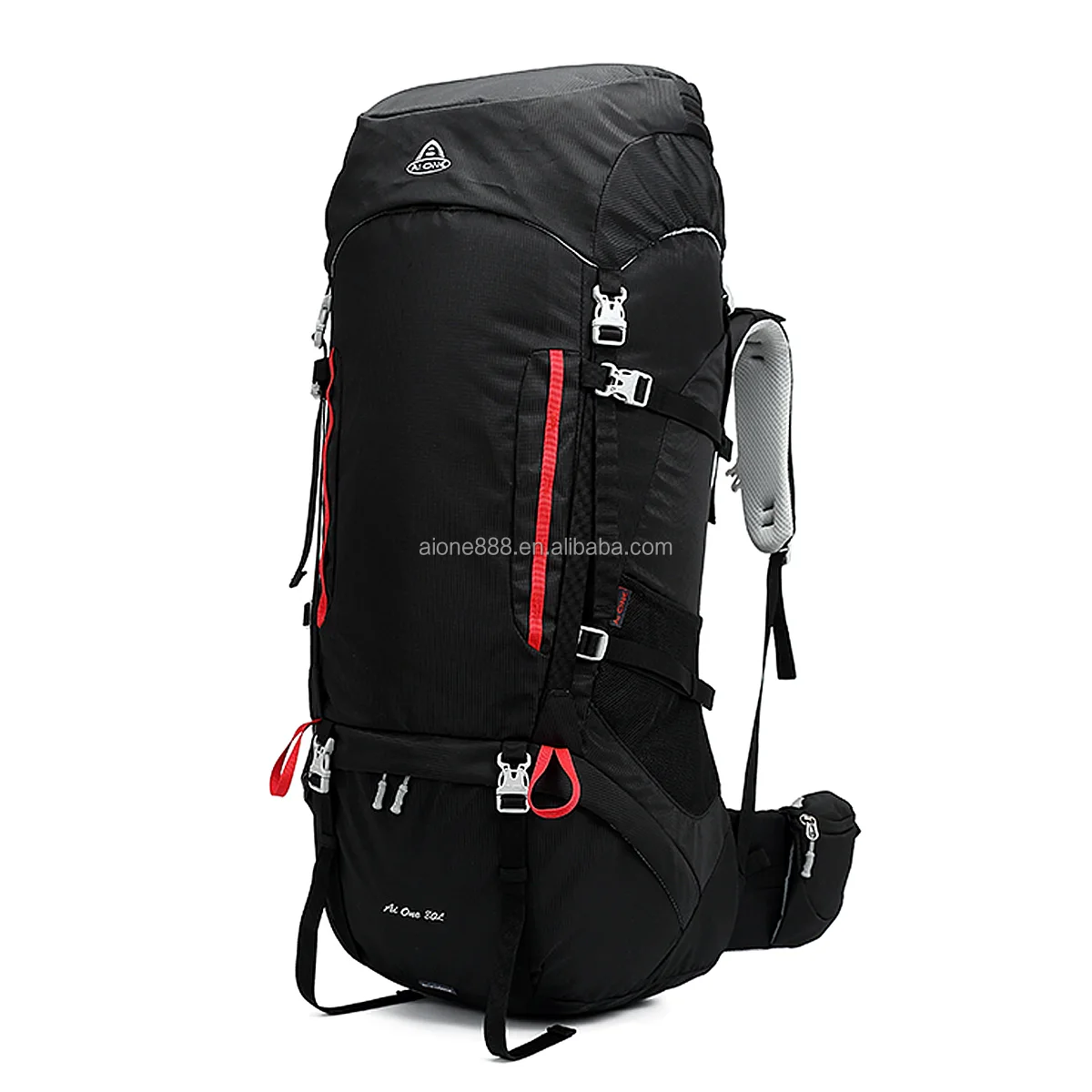 Waterproof 80l Large Capacity  Hiking Backpack Custom Molle Rucksack Mochila Mountaineering Camping Travel Backpack Hiking large