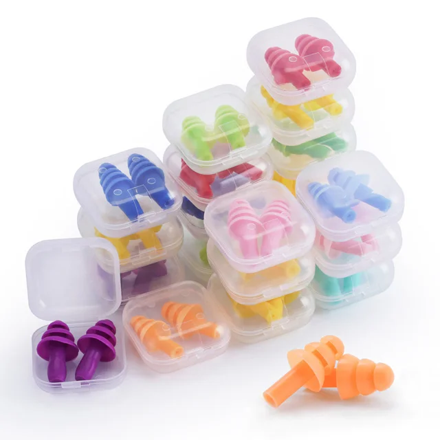 Personal Protective Custom Logo Ear Plugs Silicone Wireless Earplugs
