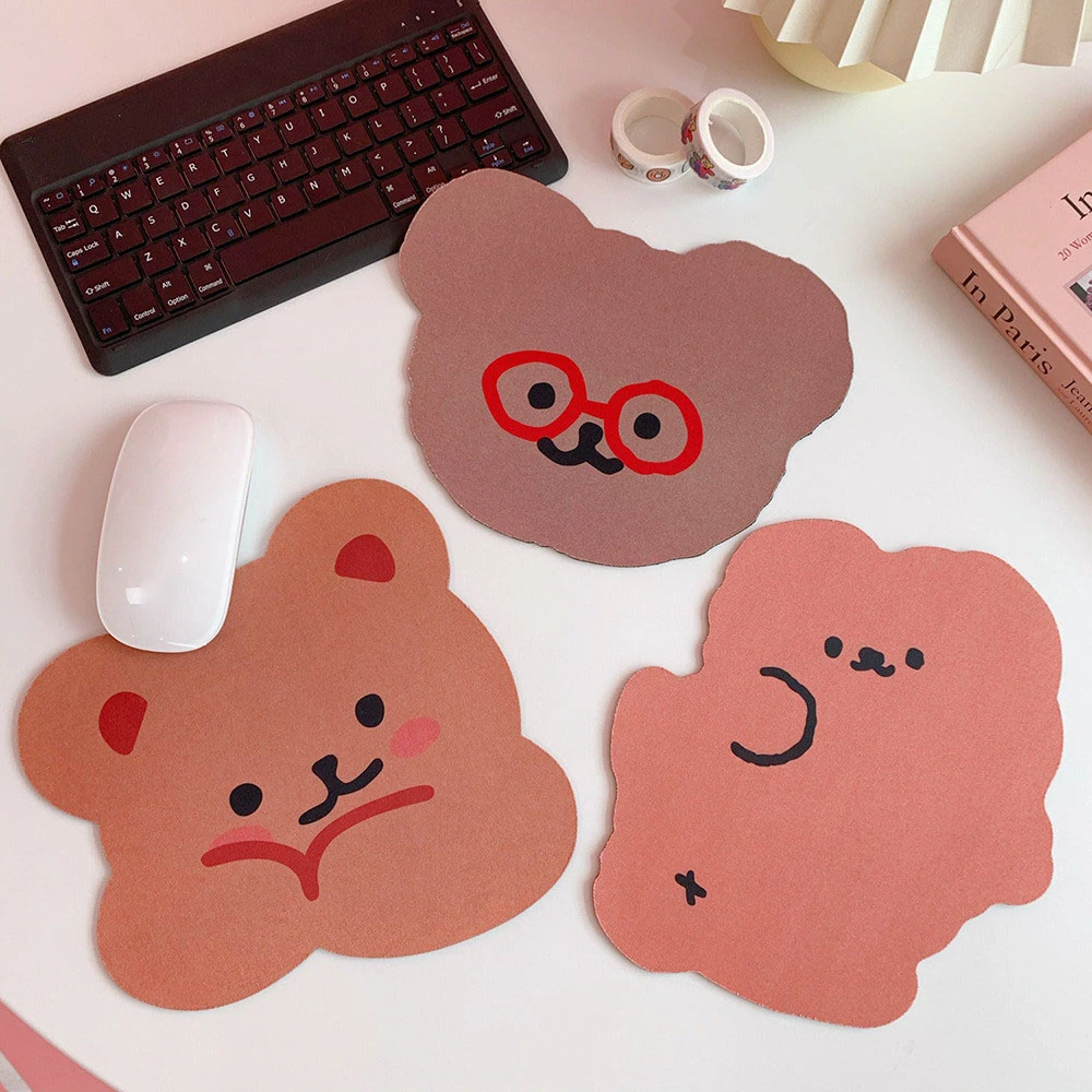 Kawaii Mouse Pad Ins Cartoon Mousepad Christmas Keyboard Pad Student Office Supplies Student Coaster Creative Table Mat