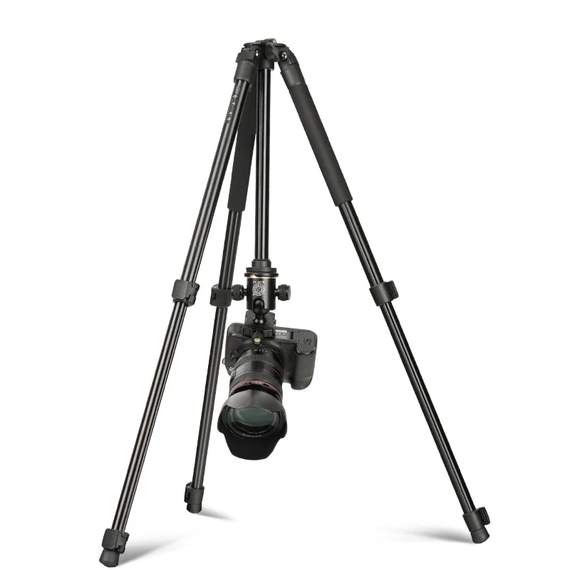 Портативный 8 кг нагрузки алюминиевый подъемный штатив 150 см Высота Q360 профессиональных цифровых зеркальных видеокамера штатив