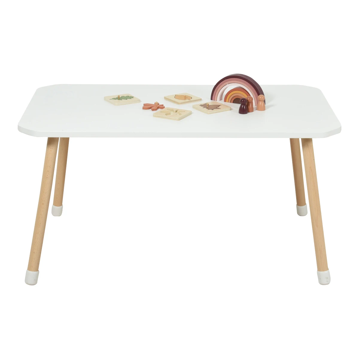 Wholesale Reasonable Price Living Room Furniture Wood Double Study Desk Table and Chairs For Kids Children