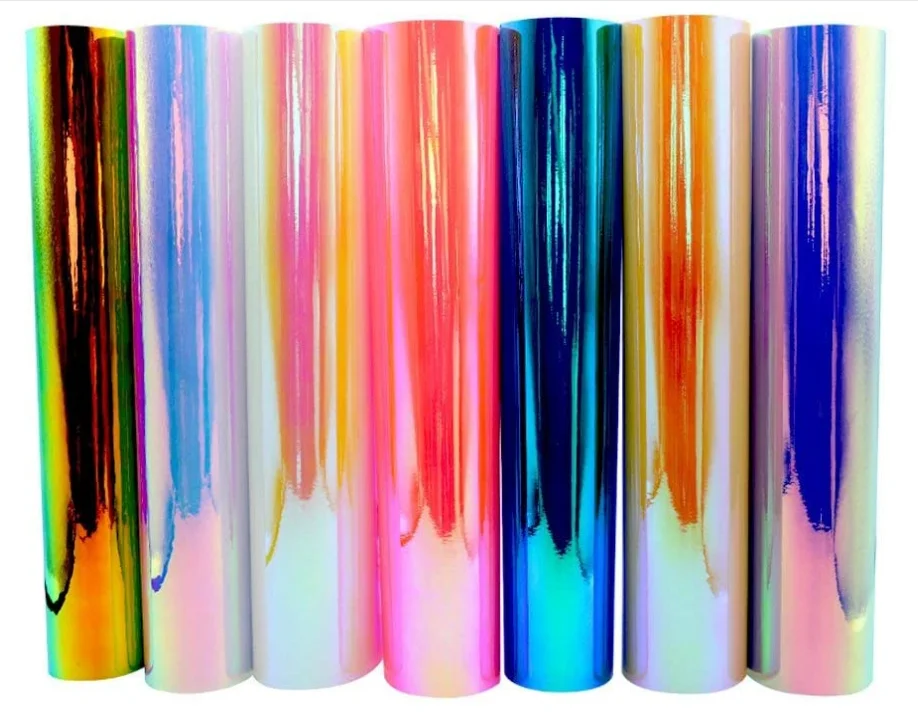 OEM ODM  stretchable camouflage chrome car wrapping custom mirror color chameleon film vinyl car wrap