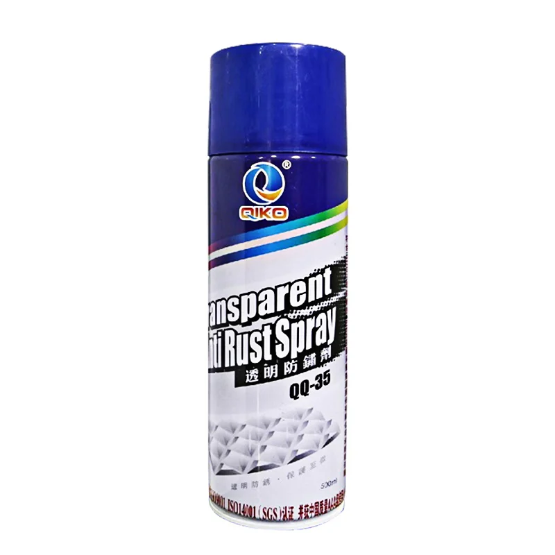 QIQIANG Transparent  rust inhibitor antirust spray  lubricant oil qq35  500ml