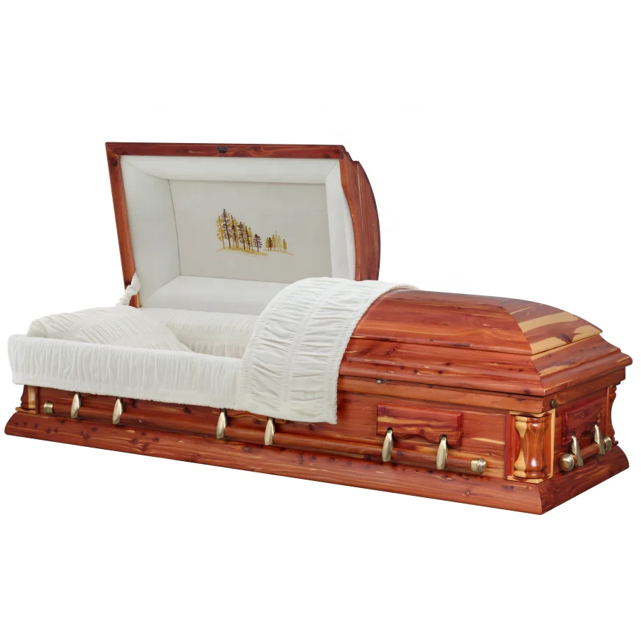 Шкатулка из кедрового шпона DH032