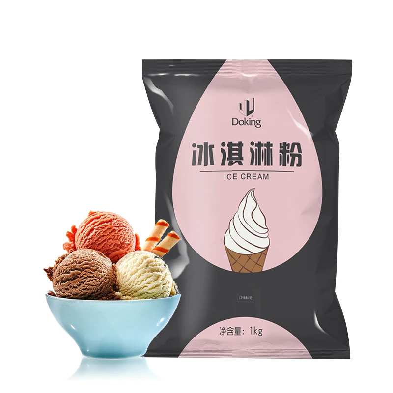 
Chocolate Ice Cream Powder Soft Ice Cream Powder Flavor Ice Cream Powder 