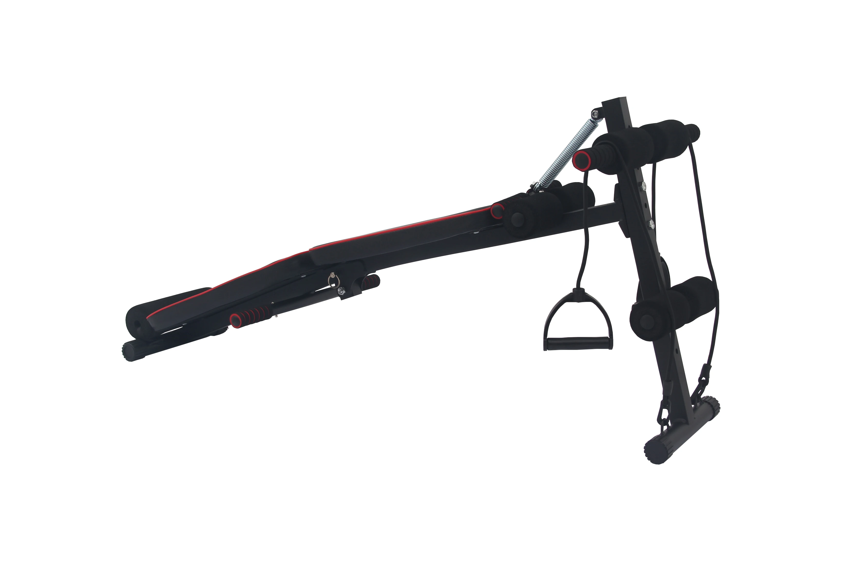 Home Fitness Equipment Foldable Adjustable Weight Bench Abdominal Exercise Board Mini Curved Incline Sit Up Bench