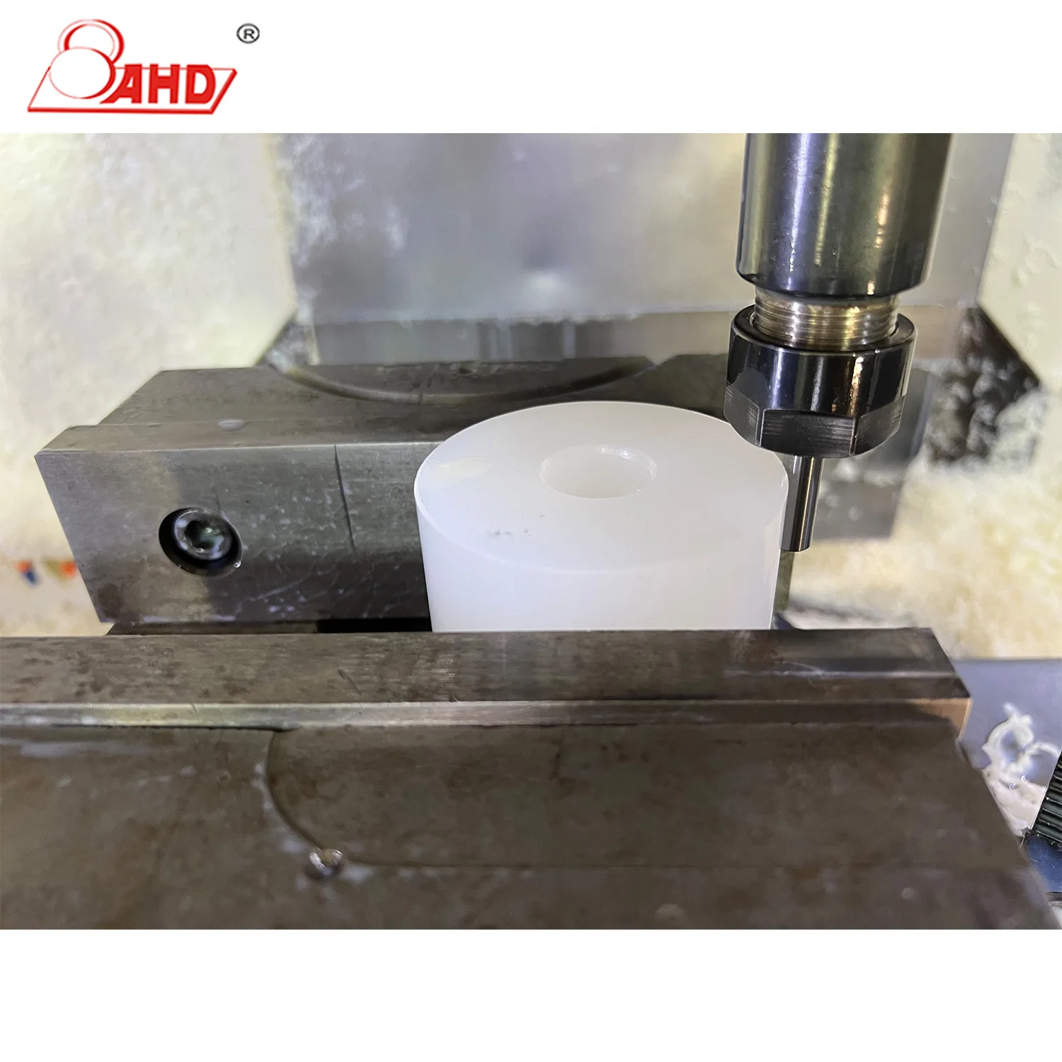 Детали для обработки PE, трехосевой станок CNC PPPPTFE, детали для обработки с ЧПУ