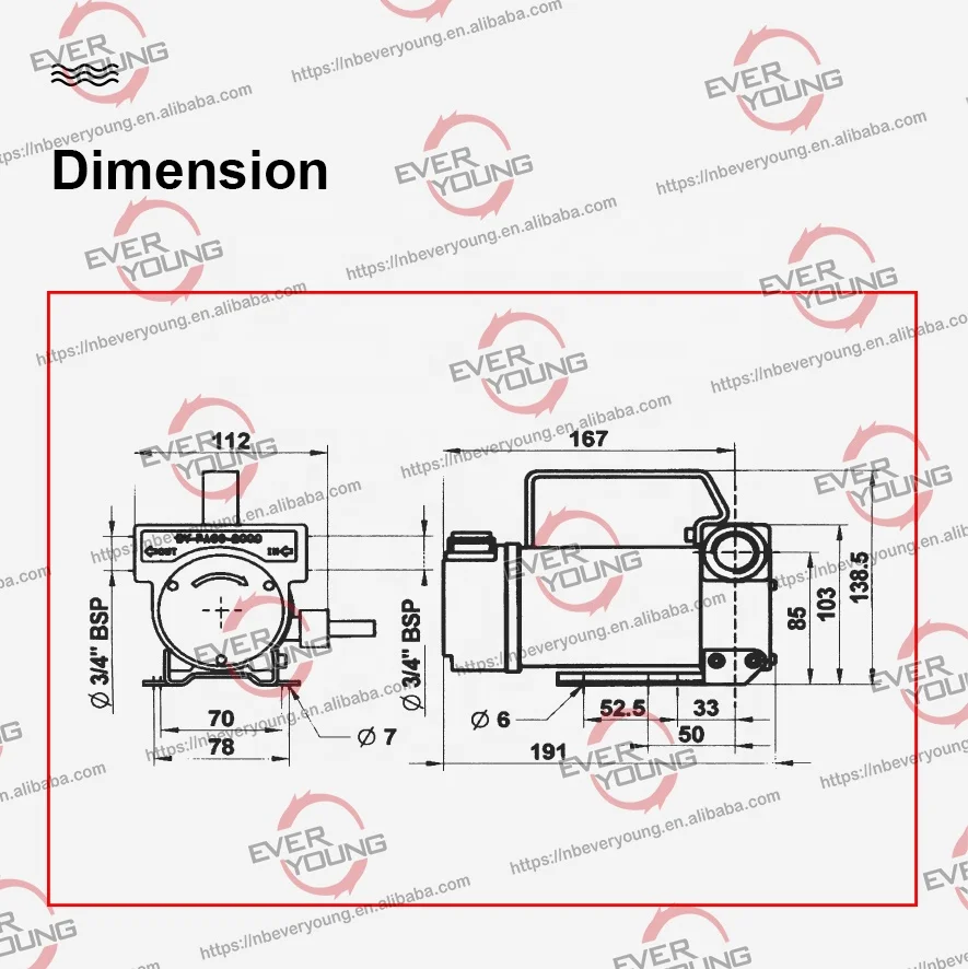 Diesel dispenser pump set with metal gun 12/24V wall fixed refueling fuel transfer pump kits