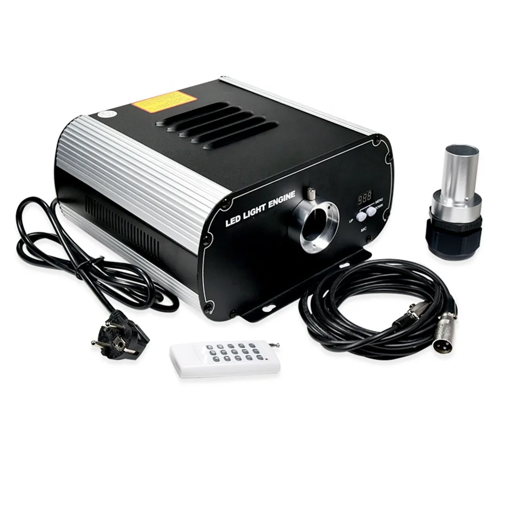 150W RGBW LED  Fiber Optical Light Illuminator Twinkle Star Fibre Optic Lights with DMX Function