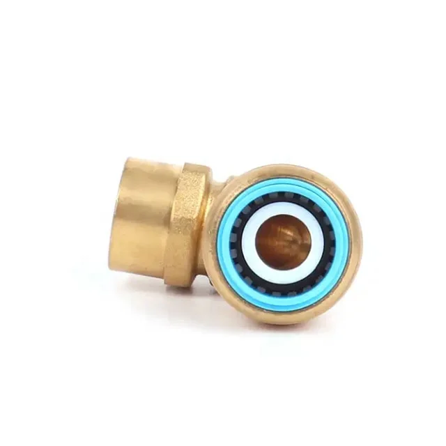 High Grade Forged Brass Air Brake Line Fittings Dot Push to Connect Tapered Pipe 10mm Size Model Number Head
