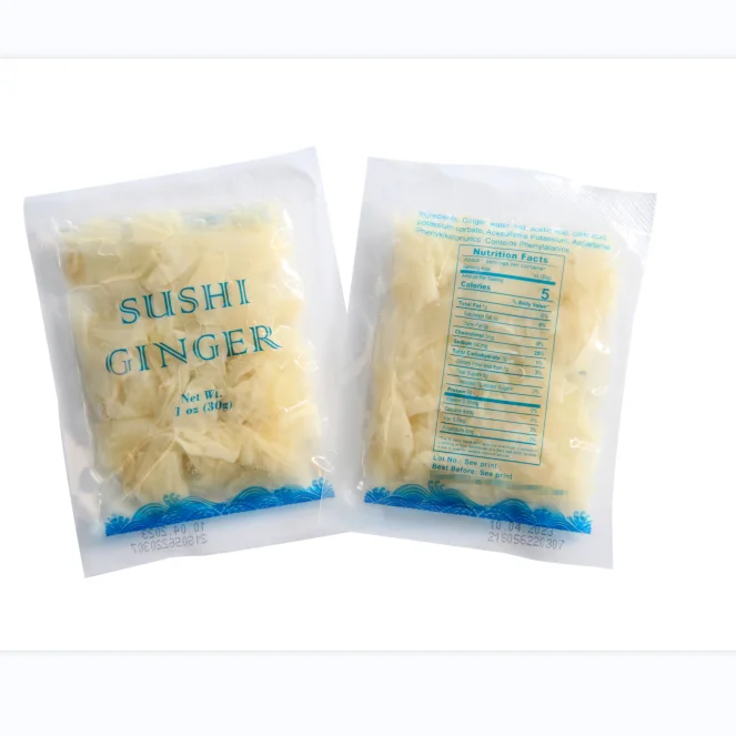 Manufacturers Hot sales Sweet and sour pickled ginger slices sushi ginger