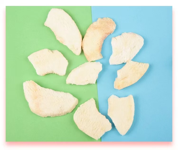 Sweet Flavored Freeze-Dried Pears Snack Preserved Drying Process Vacuum Pack Packaging