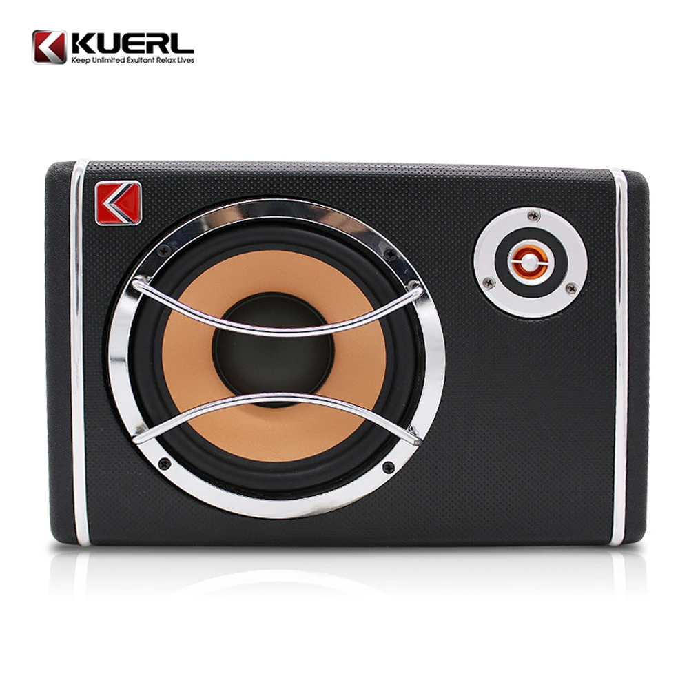 Ultrathin square ative vehicle-mounted subwoofer competitive price car audio 6 inch car subwoofer