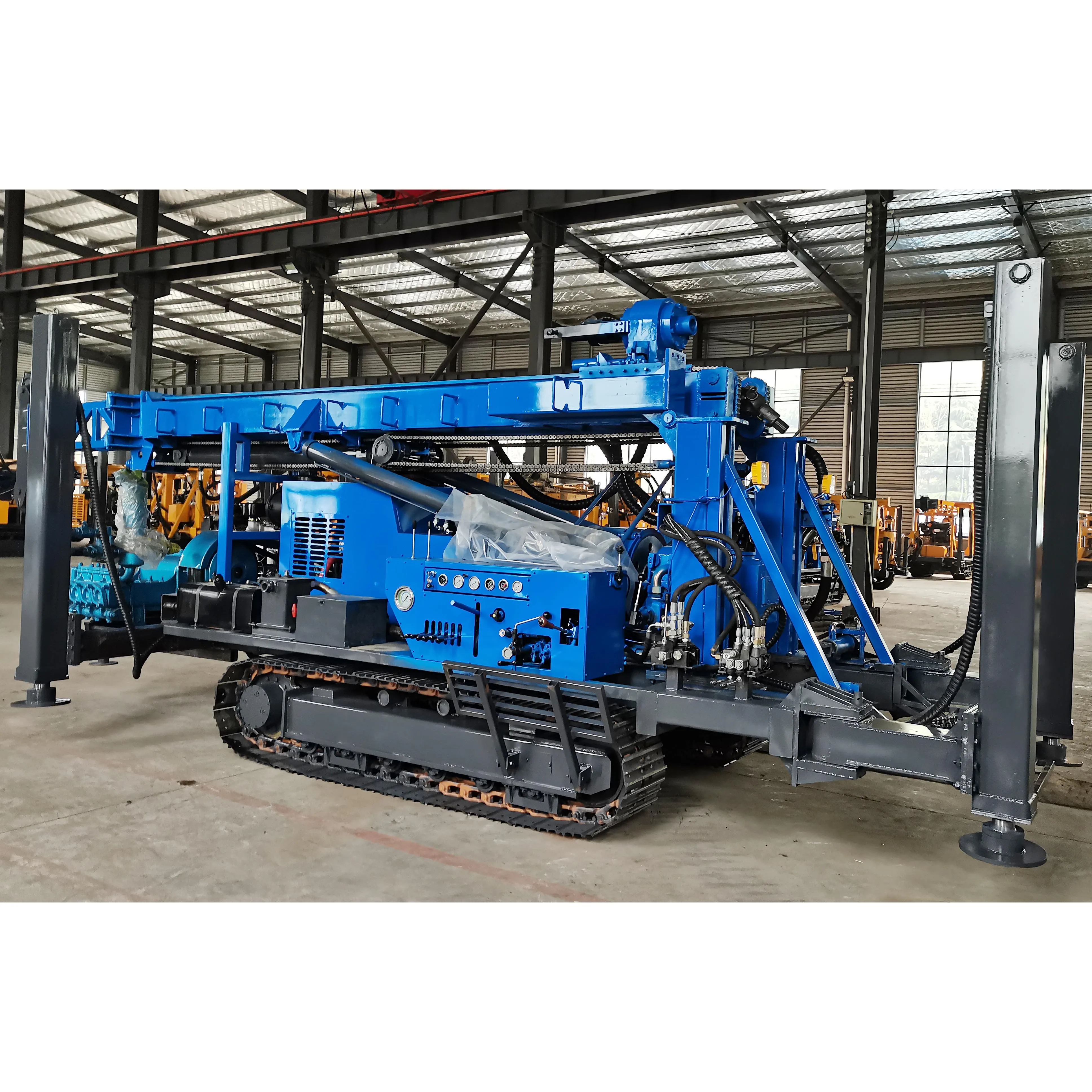 Multi angle NQ wire line coring gold mining geology drilling rig machine