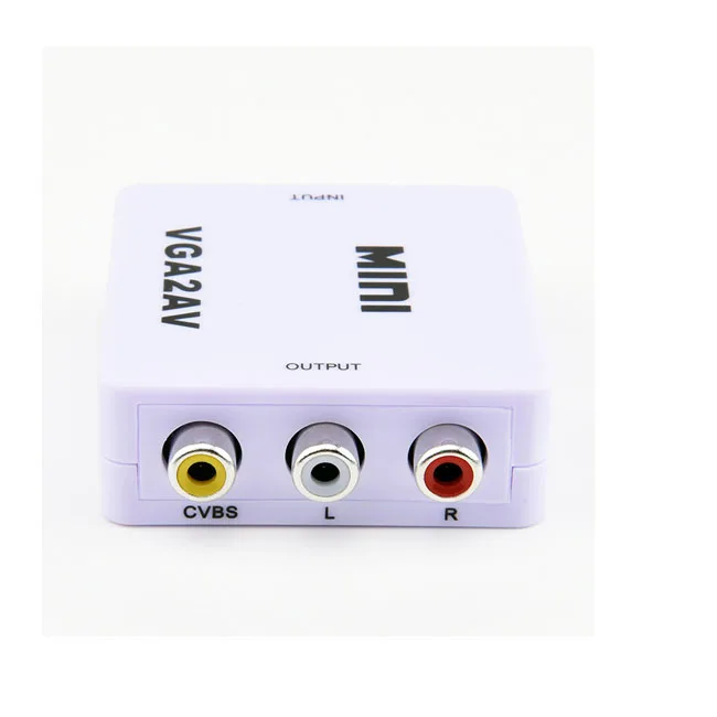 Композитный мини-преобразователь VGA в AV RCA