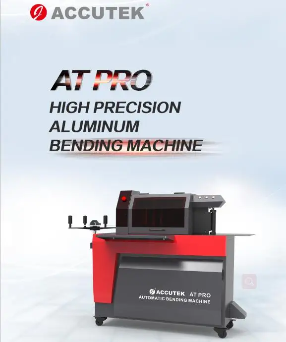 Full functional and automatic ACCUTEK AT PRO Channel Letter Bending Machine for aluminum materials and channelume
