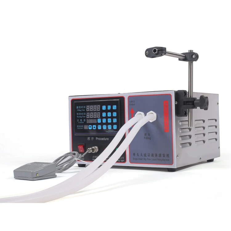 Полуавтоматическая машина для розлива крема, пива, духов, жидкости