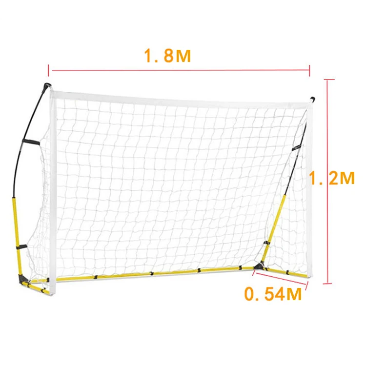 Спорт на открытом воздухе складной легко разложить сетка для футбольных складные футбольные ворота для детей